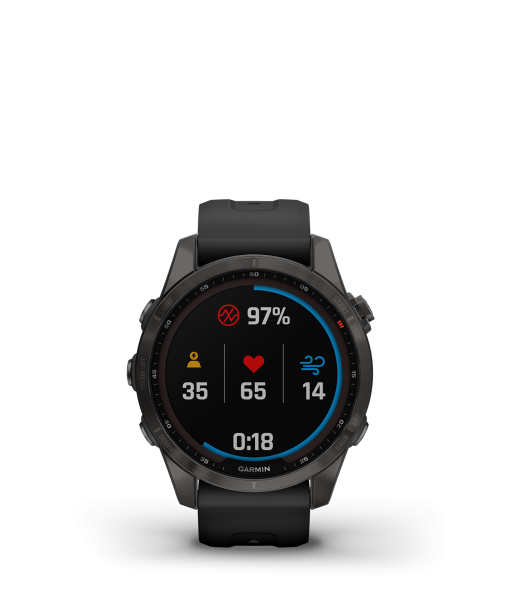 Garmin Fenix 7S Sapphire Solar - 010-02539-25
