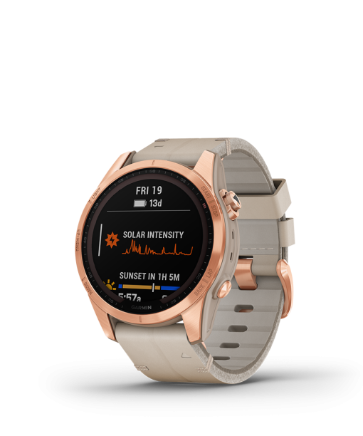 Garmin Fenix 7S Sapphire Solar Rose Gold - Bilde 4