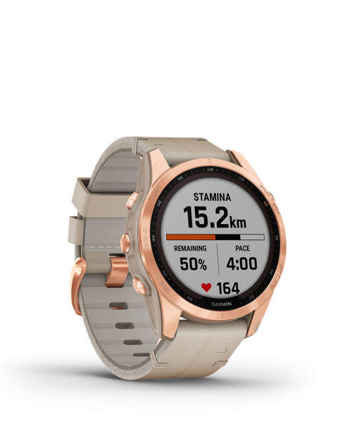 Garmin Fenix 7S Sapphire Solar Rose Gold - Bilde 6