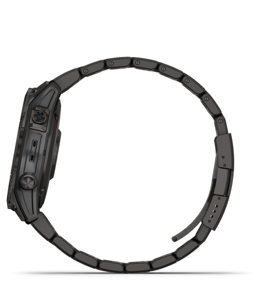 Garmin Fenix 7 Sapphire Solar Carbon Grey - Bilde 7