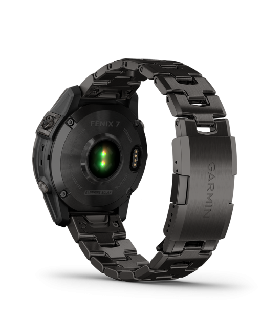 Garmin Fenix 7 Sapphire Solar Carbon Grey - Bilde 8