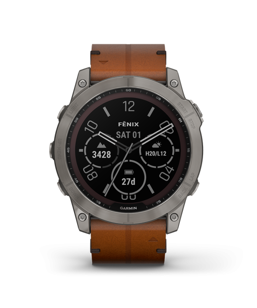 Garmin Fenix 7X Sapphire Solar Chestnut Grey