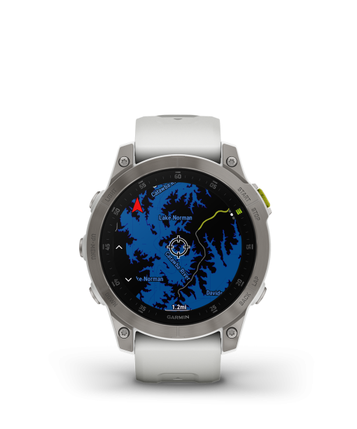 Garmin Epix Sapphire - Hvit Titan - Bilde 3