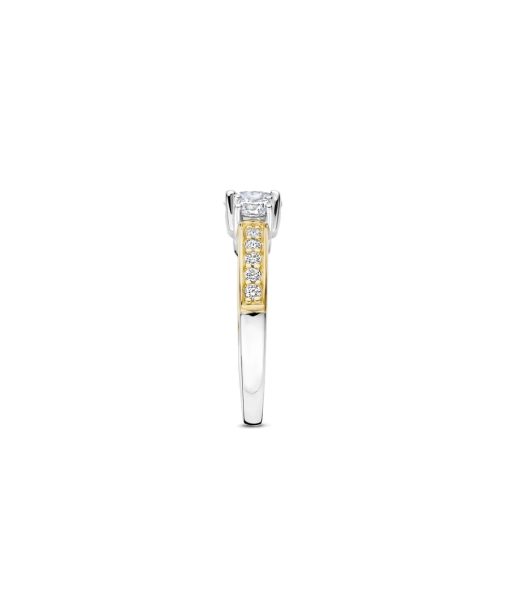 Ti Sento Classic Triple Zirconia Ring - Bilde 2