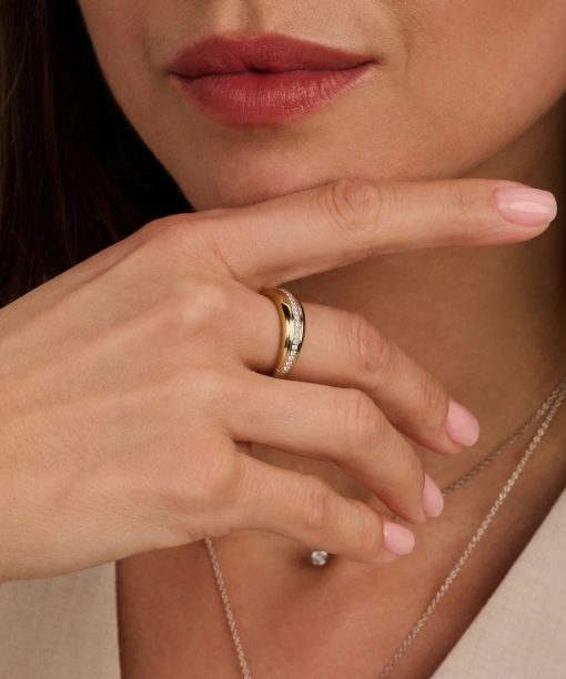 Ti Sento Layered Zirconia Ring - Bilde 6