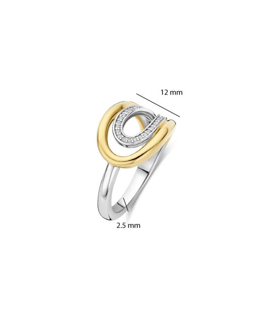 Ti Sento Organic Zirconia Ring - Bilde 4