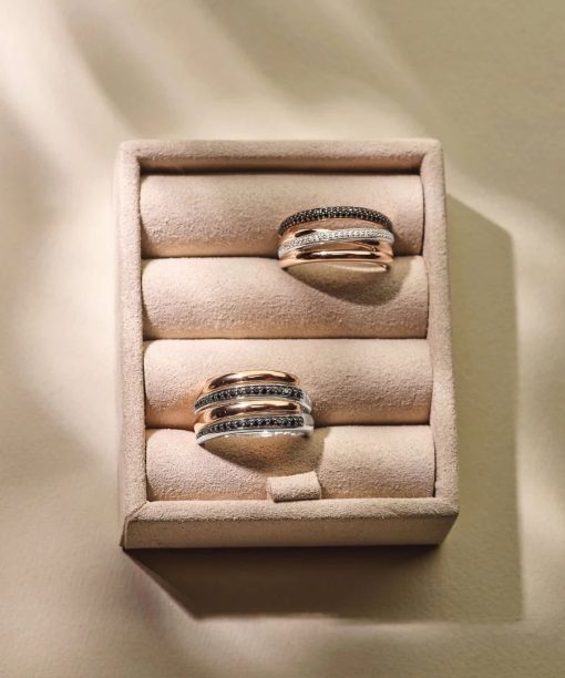 Ti Sento Bold Rosegold Layered Ring - Bilde 7