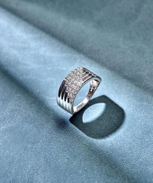 Ti Sento Stardust Zirconia Layered Ring - L model - Bilde 7