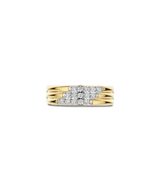 Ti Sento Stardust Zirconia Layered Ring - M model - Bilde 3