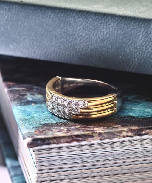 Ti Sento Stardust Zirconia Layered Ring - M model - Bilde 7