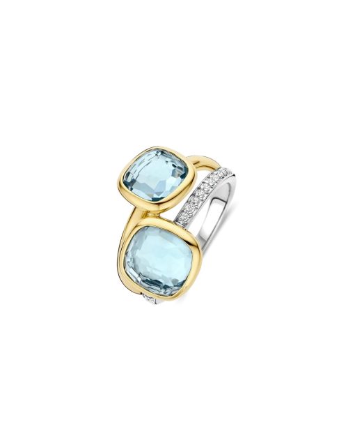 Ti Sento Double Cushion Ring