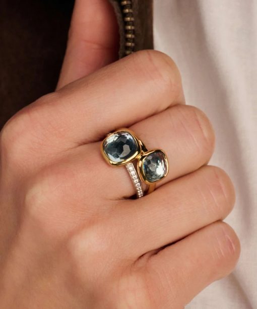 Ti Sento Double Cushion Ring - Bilde 7