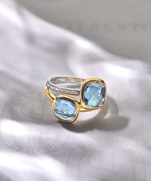 Ti Sento Double Cushion Ring - Bilde 8