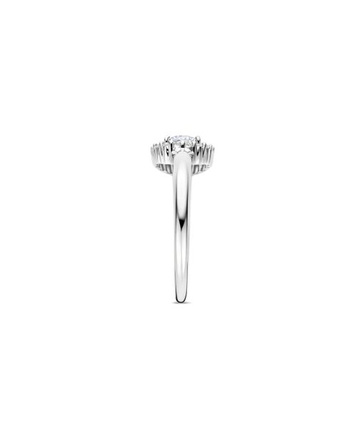 Ti Sento Classic Zirconia Ring Round - Bilde 2