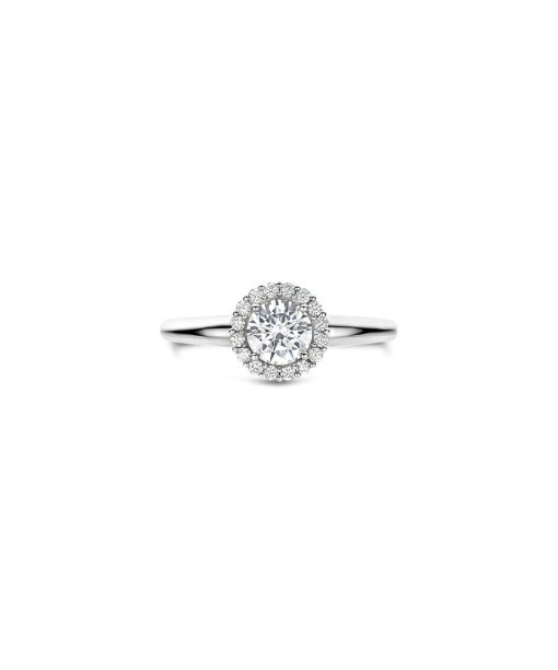 Ti Sento Classic Zirconia Ring Round - Bilde 3