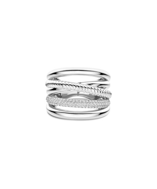 Ti Sento Zirconia Structure Ring - L model - Bilde 3