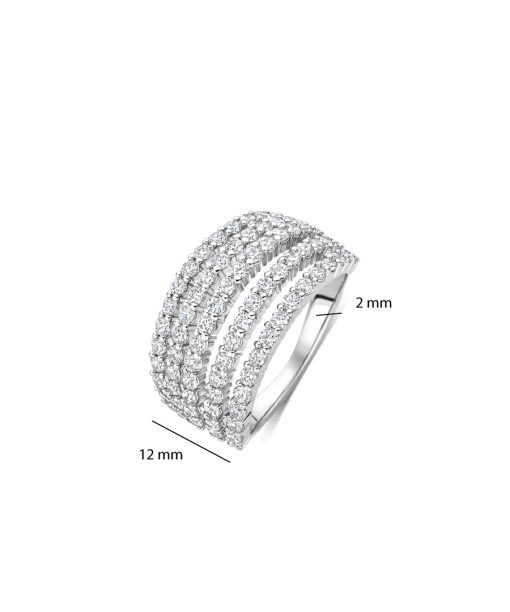 Ti Sento Stardust Zirconia Ring - L model - Bilde 4