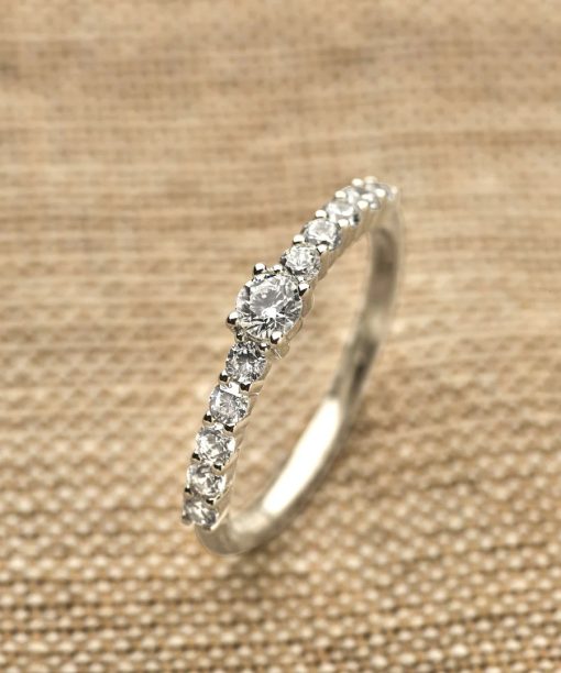 Ti Sento Tennis Ring with stone - Bilde 7