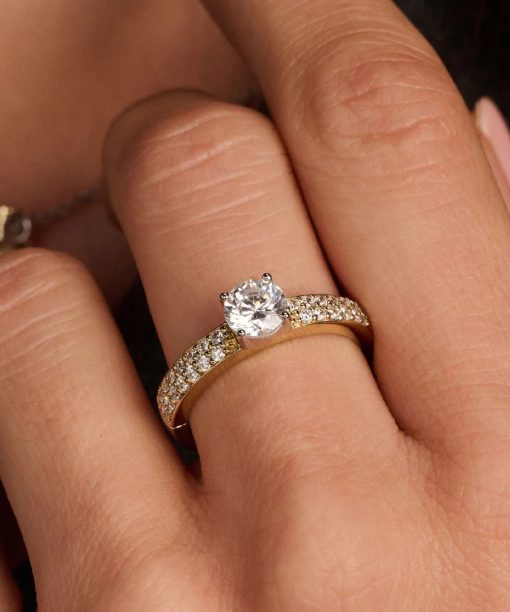 Ti Sento Classic Zirconia Ring with stone - Bilde 5