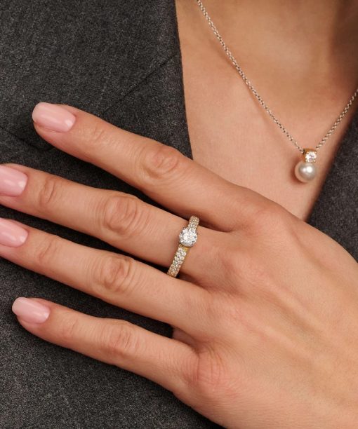 Ti Sento Classic Zirconia Ring with stone - Bilde 6