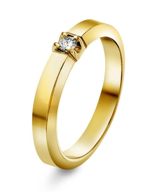 Alliansering i Gult Gull, Sigma, 0,05 ct TWSI