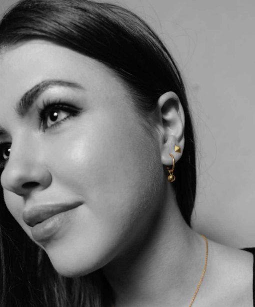 Chloe smykke i sølv, champagne zirkonia - Bilde 3