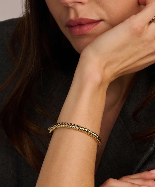 Ti Sento Vintage Ribbed Bangle - Bilde 6