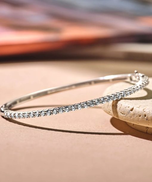 Ti Sento Classic Zirkonia Bangle Silver - Bilde 7