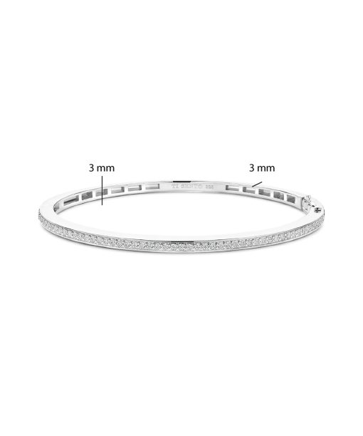 Ti Sento Classic Zirkonia Bangle Silver - Bilde 4
