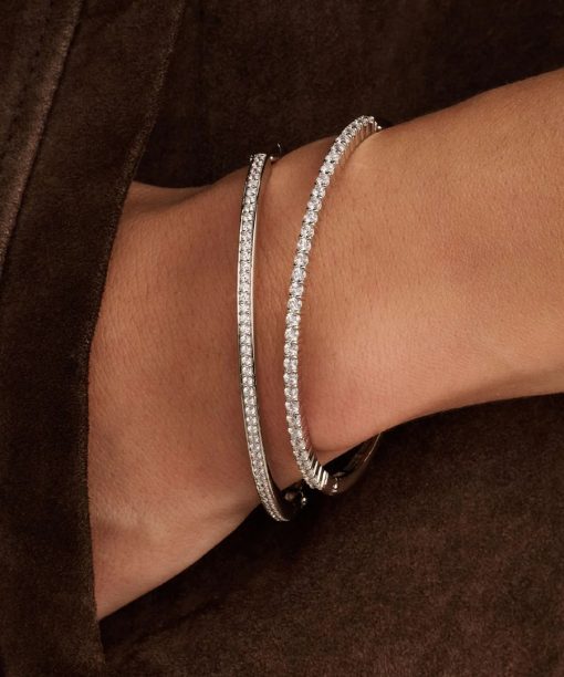 Ti Sento Classic Zirkonia Bangle Silver - Bilde 5