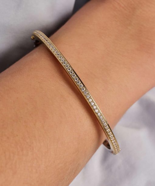 Ti Sento Classic Zirkonia Bangle Vermeil - Bilde 5