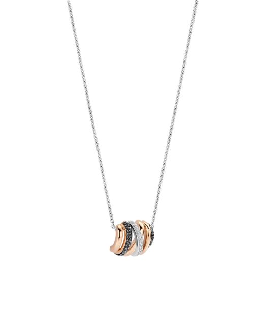 Ti Sento Honeycomb Crossover Necklace - Bilde 2
