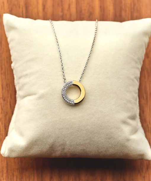 Ti Sento Contrast Zirconia Necklace - Bilde 7