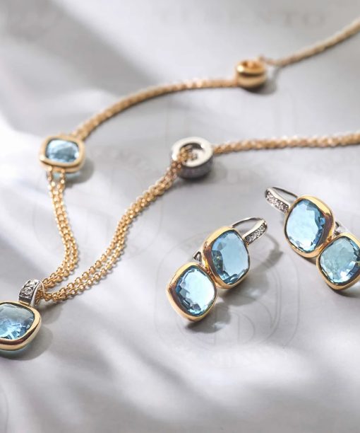 Ti Sento Layered Cushion Necklace - Bilde 7