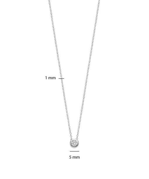 Ti Sento Classic Zirconia Necklace - Bilde 4