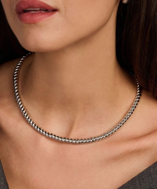 Ti Sento Vintage Ribbed Necklace - Bilde 6