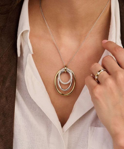 Ti Sento Layered Structure Necklace - Bilde 6