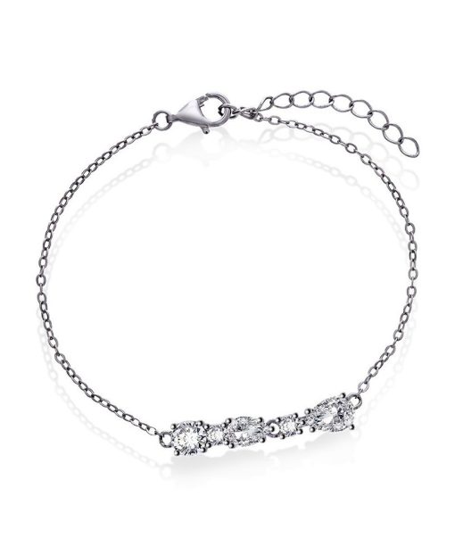 Diva Drop armbånd i 925 sølv