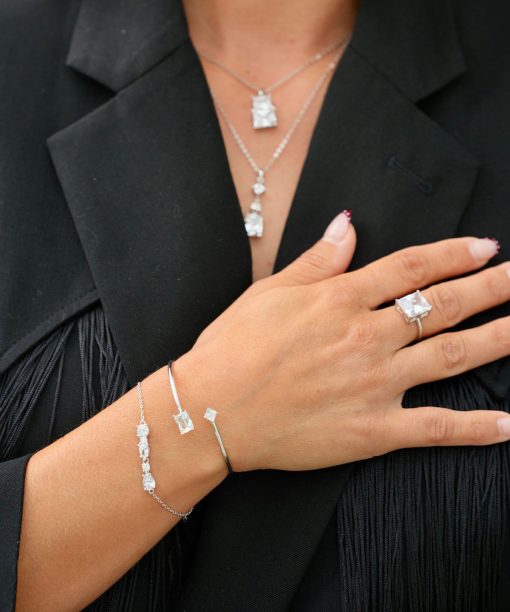 Diva Drop armbånd i 925 sølv - Bilde 3