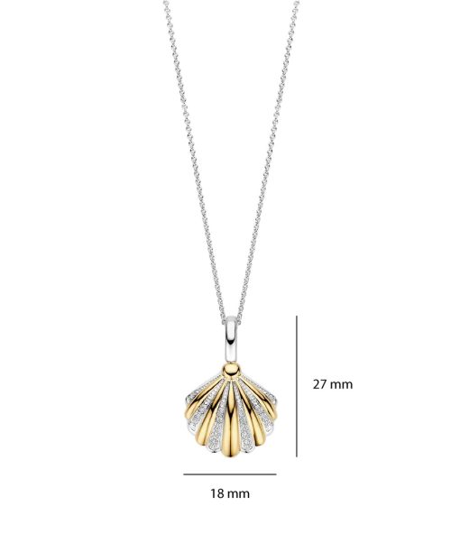 Ti Sento Shell Necklace with pendant - Bilde 5
