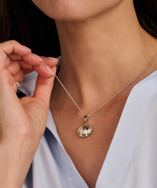 Ti Sento Shell Necklace with pendant - Bilde 7