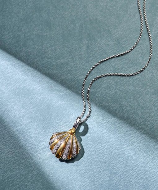 Ti Sento Shell Necklace with pendant - Bilde 8