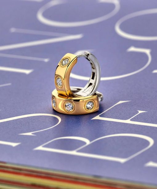 Ti Sento Classic Zirconia Hoops - Bilde 7