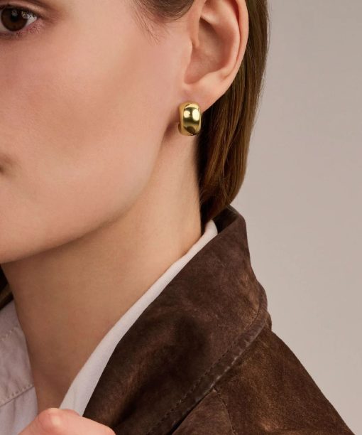 Ti Sento Bold Gold Vermeil Earrings - Bilde 5