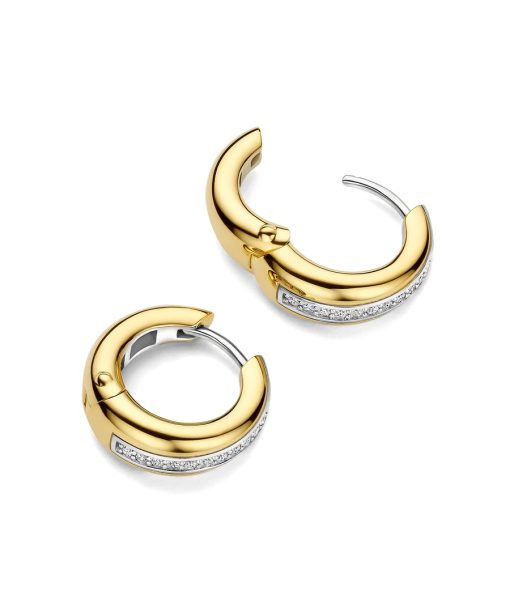 Ti Sento Layered Zirconia Hoops - Bilde 3