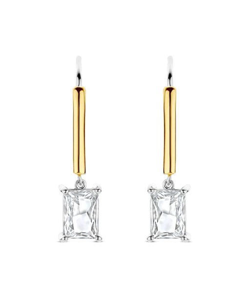 Ti Sento Rectangular Zirconia Hoops - Bilde 2