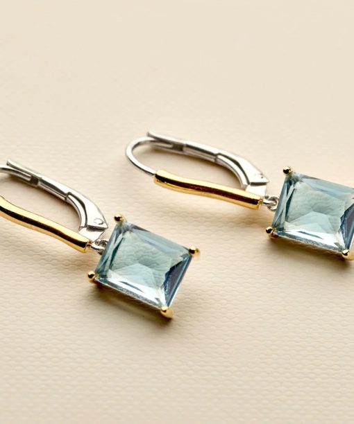 Ti Sento Rectangular Zirconia Hoops - Bilde 6