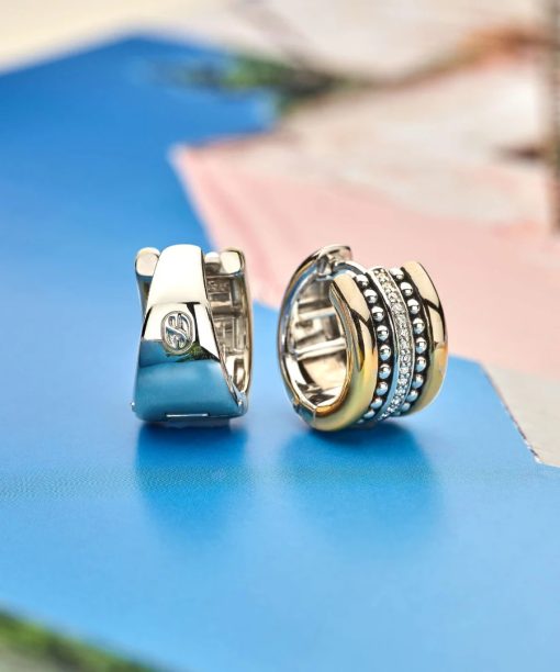 Ti Sento Gold Structure Hoops - Bilde 6