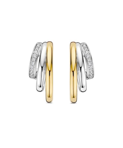 Ti Sento Zirconia Structure Earrings - Bilde 2