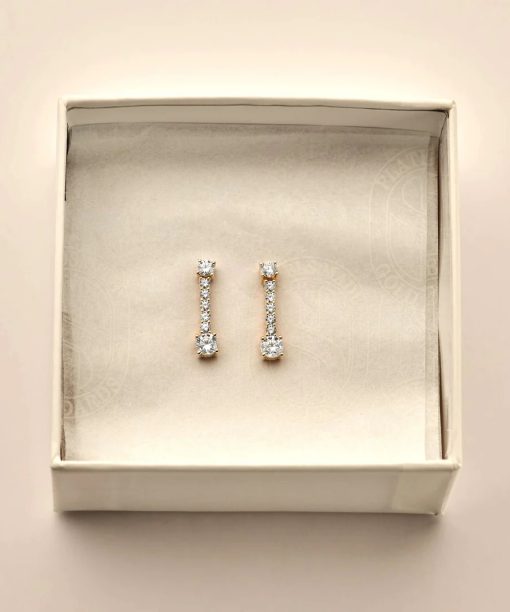 Ti Sento Long Zirconia Earrings - Bilde 6